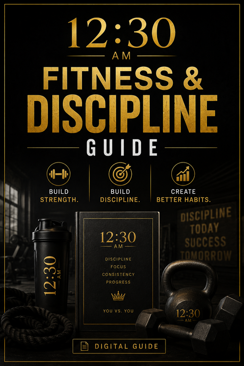 12:30 AM Fitness & Discipline Guide