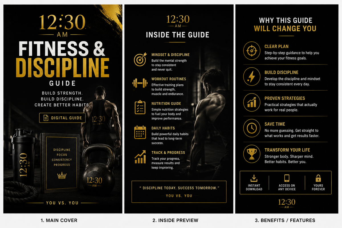 12:30 AM Fitness & Discipline Guide